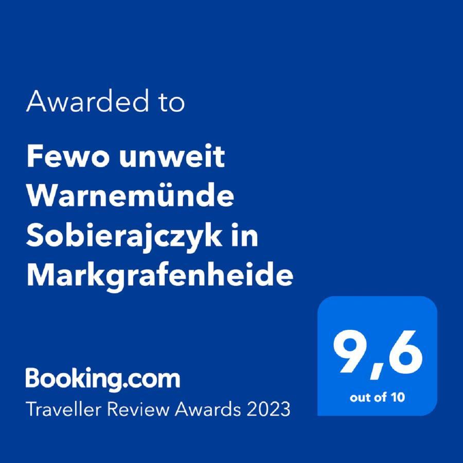 Fewo Unweit Warnemuende Sobierajczyk In Markgrafenheide Росток Экстерьер фото